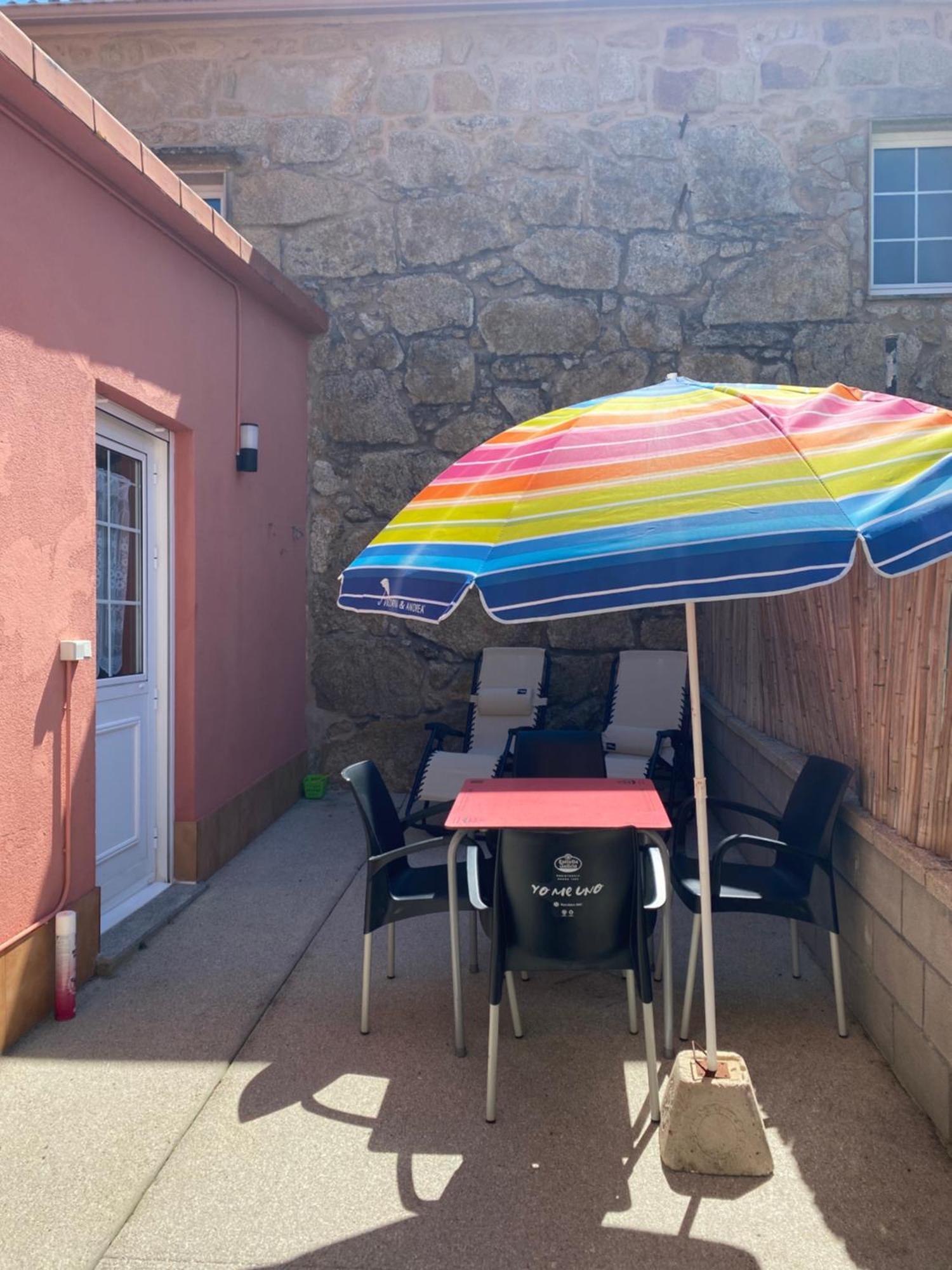 La Casita Alere En Playa Carnota Con Patio Y Barbacoa Villa Exterior foto